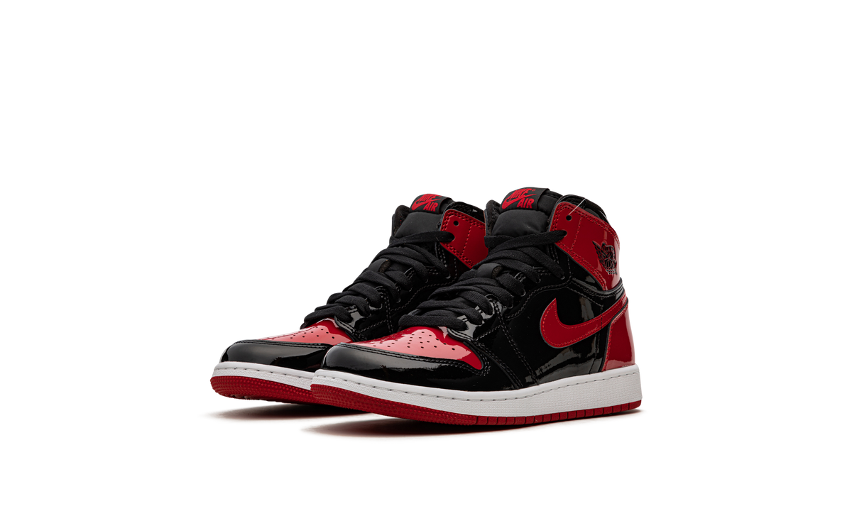 Air Jordan 1 Retro High OG GS Patent Bred 575441 063